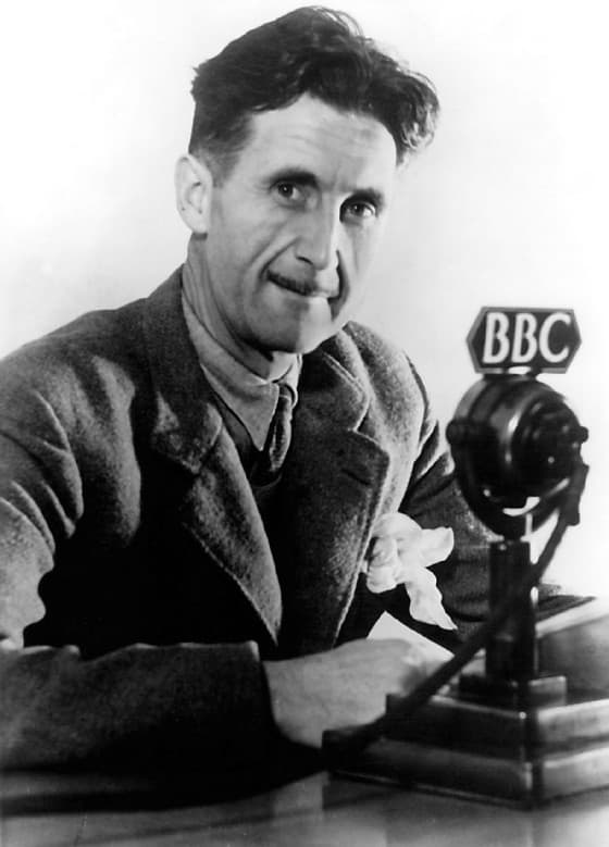 George Orwell - Tätowierte historische Figuren