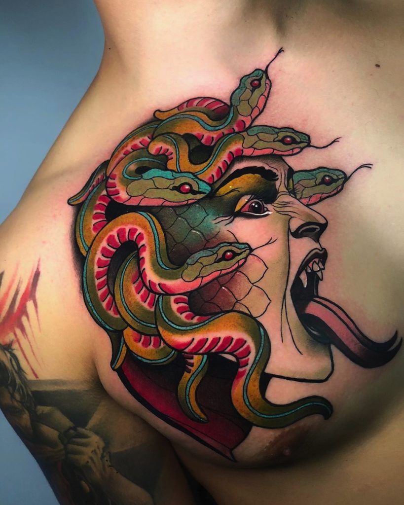 Significado de los tatuajes de Medusa