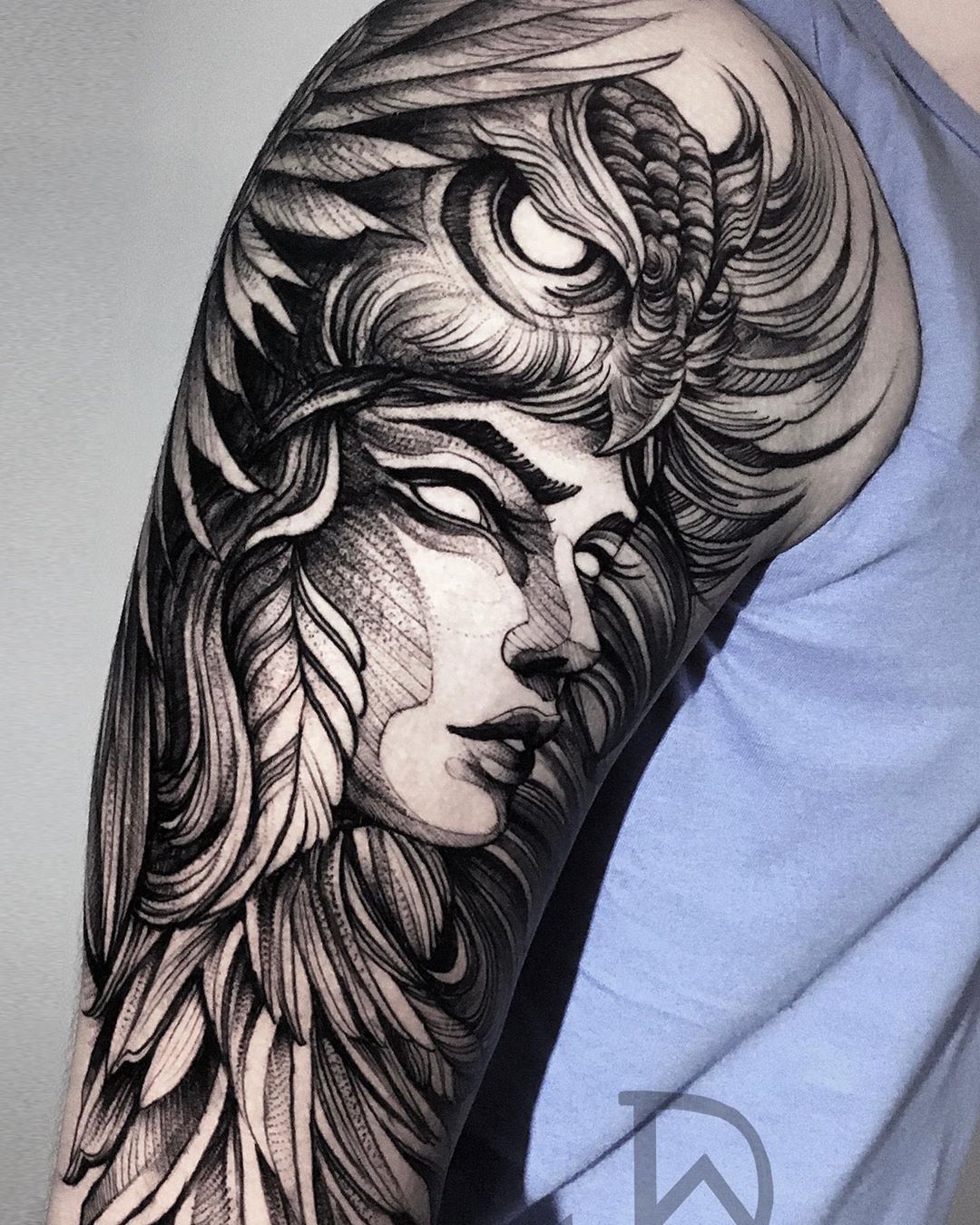 Athena tattoo significado